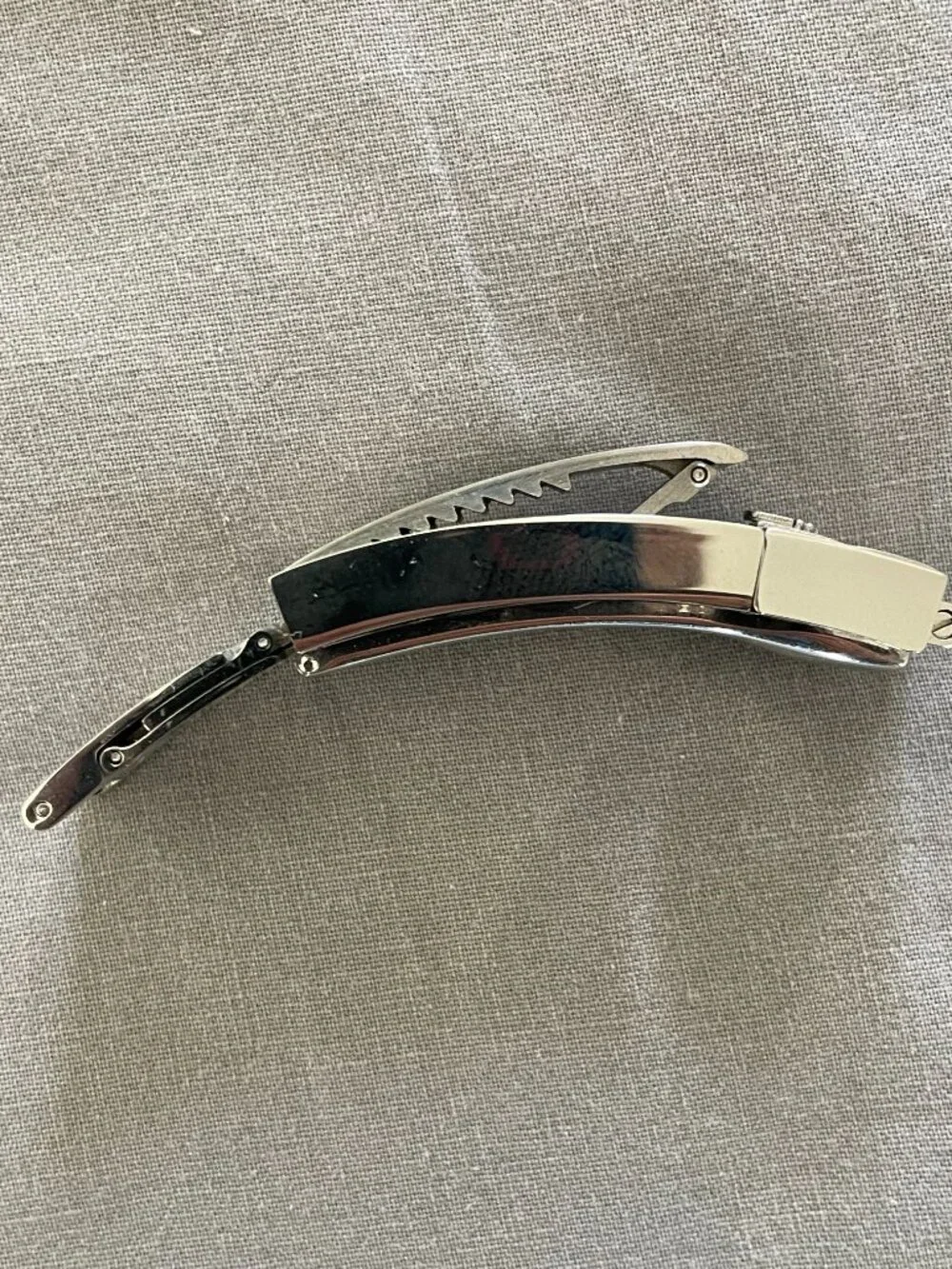 GLIDELOCK WITH DIVER EXTENSION BUCKLE CLASP SAFETY FLIP FOR ROLEX SEA-DWELLER